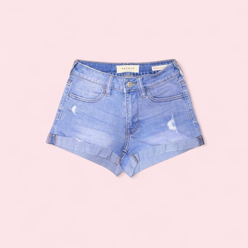 PacSun Distressed Denim Shorts - 22 in!